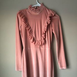 ASOS Cutie Pie Velvet Dress